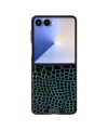 Coque Samsung Galaxy Z Flip 7 Colette Cuir Effet Croco