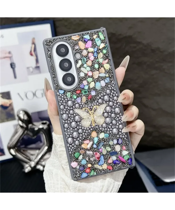 Coque Samsung Galaxy Z Fold 7 avec Strass Papillon | GLINT