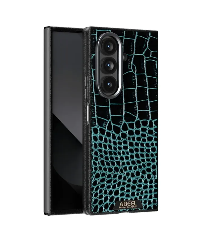 Coque Samsung Galaxy Z Fold 7 Colette Cuir Effet Croco