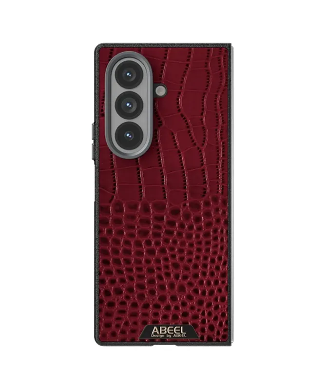 Coque Samsung Galaxy Z Fold 7 Colette Cuir Effet Croco