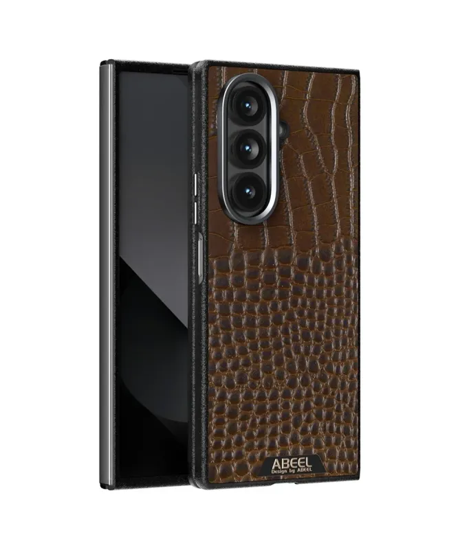 Coque Samsung Galaxy Z Fold 7 Colette Cuir Effet Croco