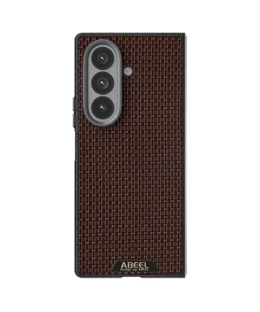 Coque Samsung Galaxy Z Fold 7 Texture Micro‑embossée | MAGTEX Marron - photo 10