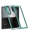 Coque transparente charnière électroplaquée pour Samsung Galaxy Z Fold