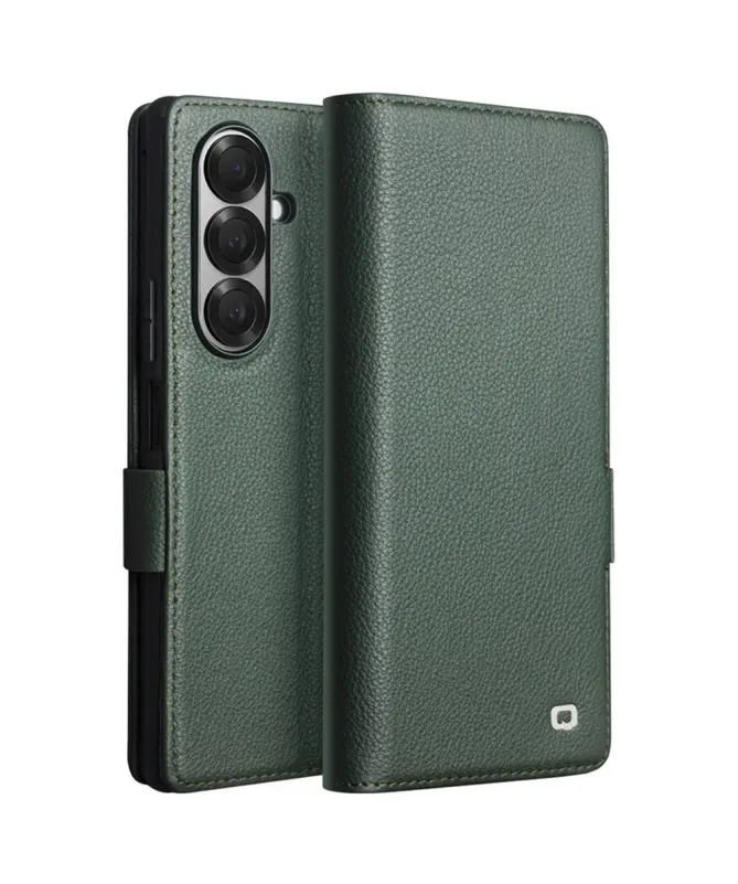 Étui Samsung Galaxy Z Fold 7 Cuir Véritable Porte‑Cartes | VELVET