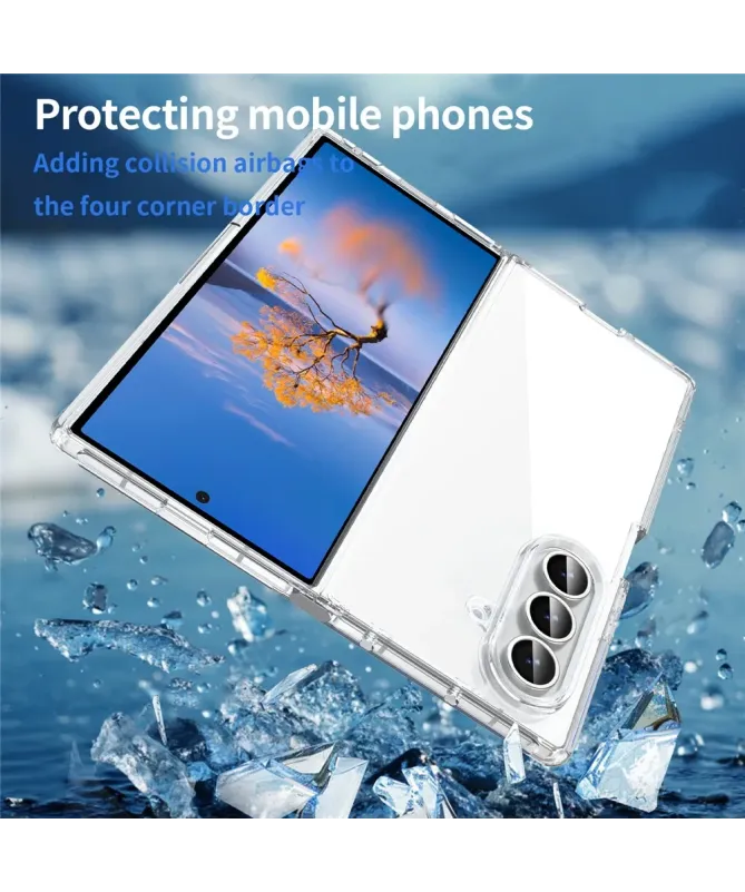 Coque Samsung Galaxy Z Fold 7 Transparente Contour Couleuré