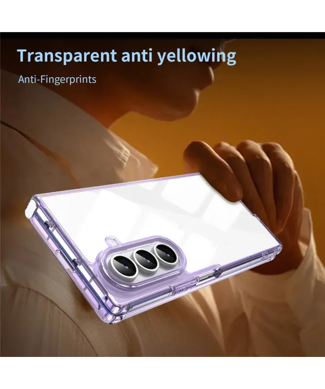 Coque Samsung Galaxy Z Fold 7 Transparente Contour Couleuré