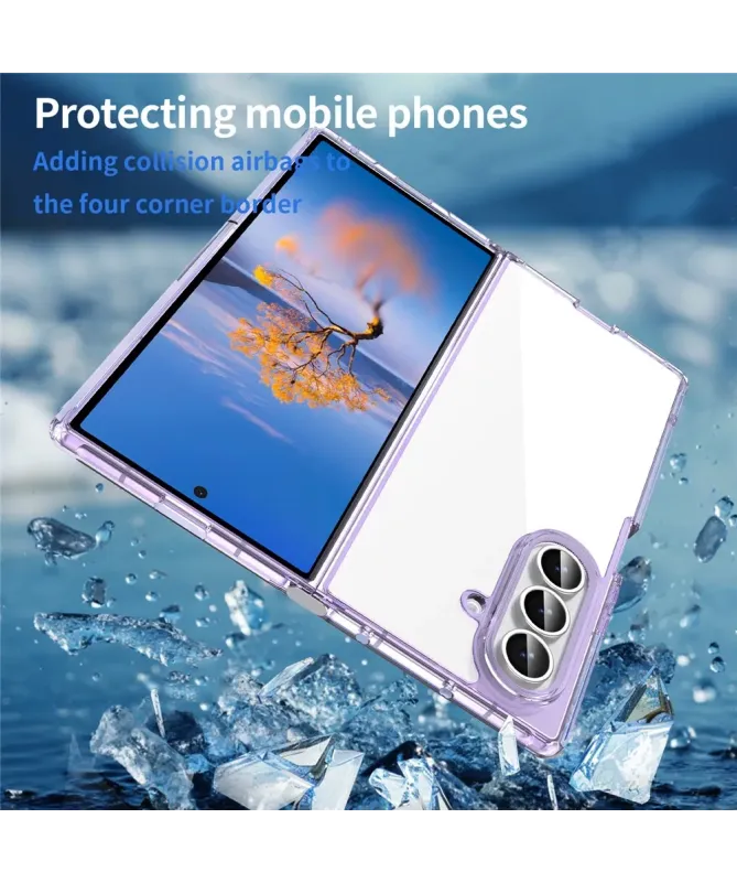 Coque Samsung Galaxy Z Fold 7 Transparente Contour Couleuré