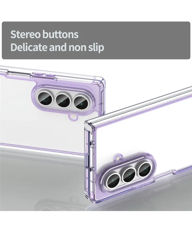 Coque Samsung Galaxy Z Fold 7 Transparente Contour Couleuré
