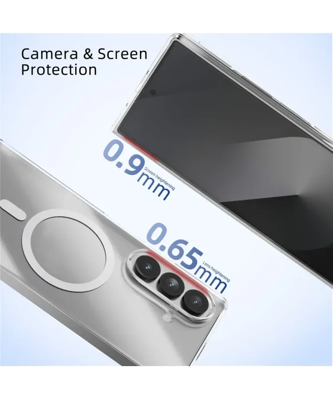 Coque magnétique ultra‑claire pour Samsung Galaxy Z Fold 7 | CLEARMAG