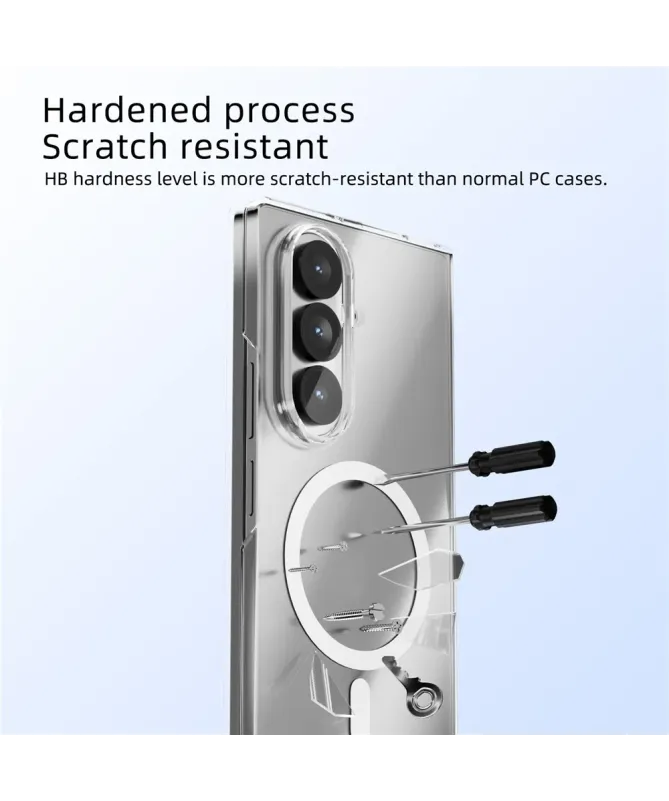 Coque magnétique ultra‑claire pour Samsung Galaxy Z Fold 7 | CLEARMAG