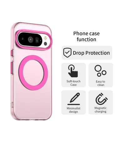 Coque Google Pixel 10 / 10 Pro Transparente | Candy Magenta - photo 17
