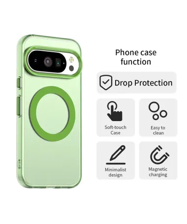 Coque Google Pixel 10 / 10 Pro Transparente | Candy Vert clair - photo 27