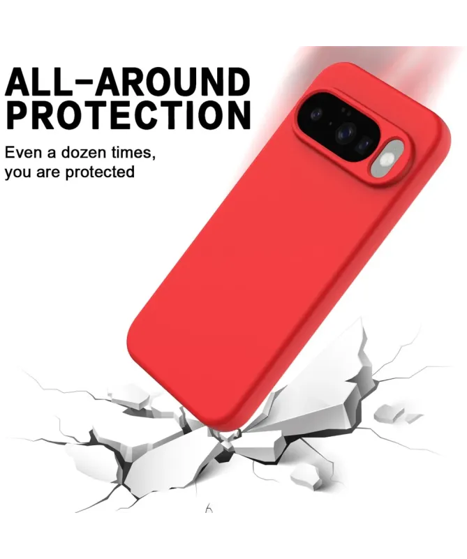 Coque Google Pixel 10 Puro silicone liquide