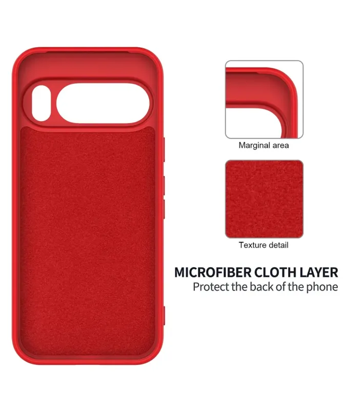 Coque Google Pixel 10 Puro silicone liquide