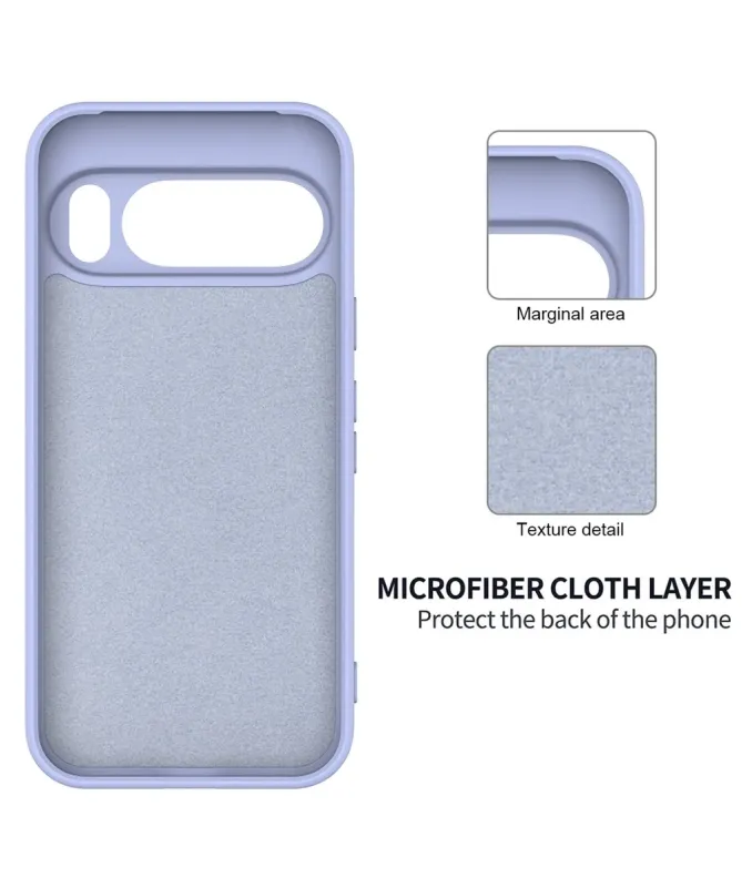 Coque Google Pixel 10 Puro silicone liquide