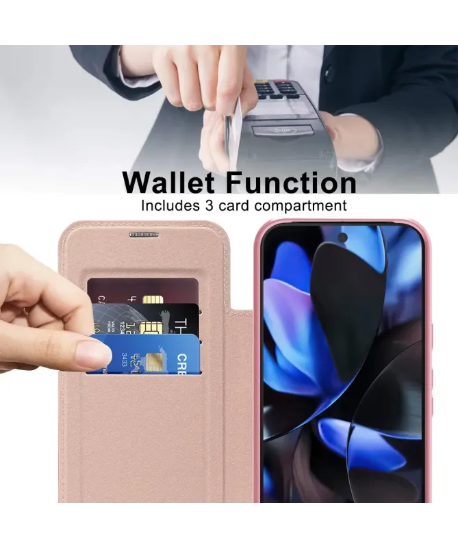 Housse portefeuille Google Pixel 10 / 10 Pro Matelassée | SIGNATURE