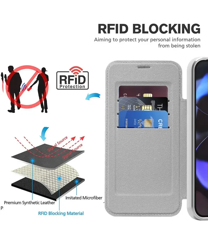 Housse portefeuille Google Pixel 10 / 10 Pro Matelassée | SIGNATURE