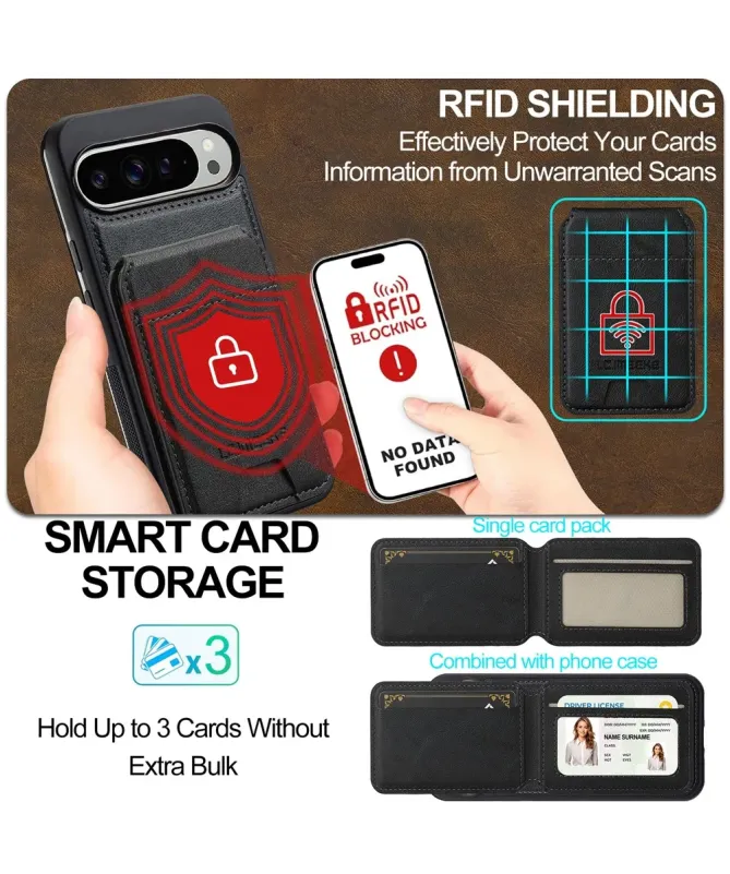 Coque Google Pixel 10 / 10 Pro Simili Cuir | ASTRO L3