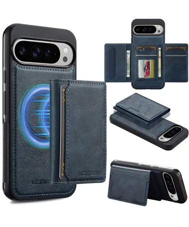 Coque Google Pixel 10 / 10 Pro Simili Cuir | ASTRO L5 Bleu marine - photo 15