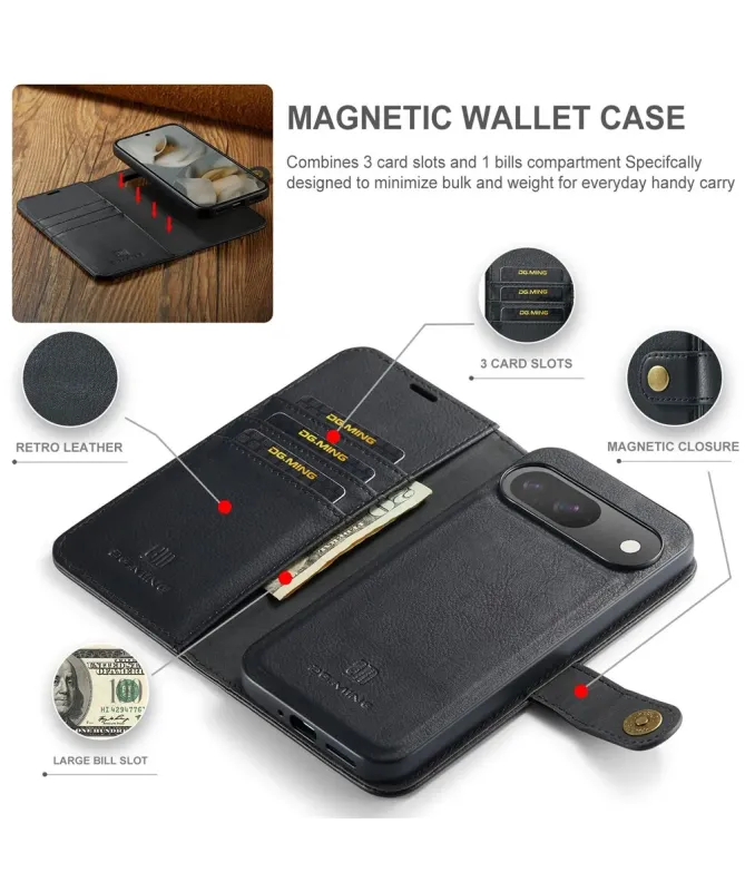 Google Pixel 10 / 10 Pro - Protection 2 en 1 housse et coque détachabl