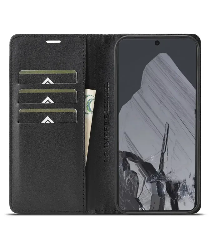 Flip cover Google Pixel 10 / 10 Pro fibre de carbone Horizontal Stripe