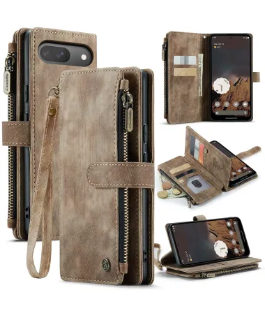 Housse Google Pixel 10 / 10 Pro C30 Series porte cartes Marron Clair - photo 12