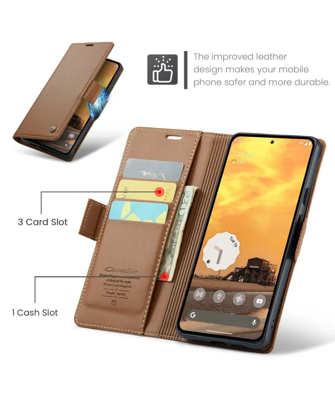 Housse Google Pixel 10 / 10 Pro Portefeuille Anti‑RFID | 023