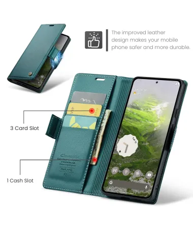 Housse Google Pixel 10 / 10 Pro Portefeuille Anti‑RFID | 023 Vert foncé - photo 16