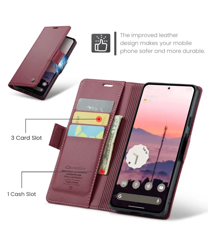 Housse Google Pixel 10 / 10 Pro Portefeuille Anti‑RFID | 023