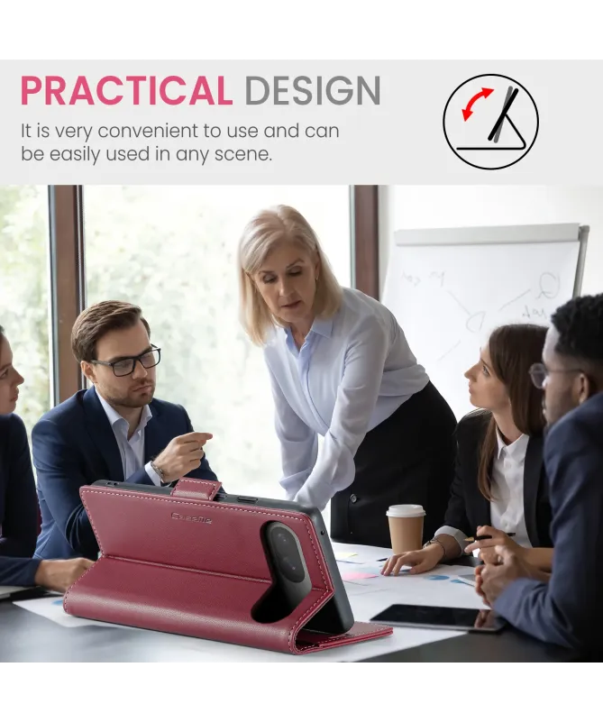 Housse Google Pixel 10 / 10 Pro Portefeuille Anti‑RFID | 023