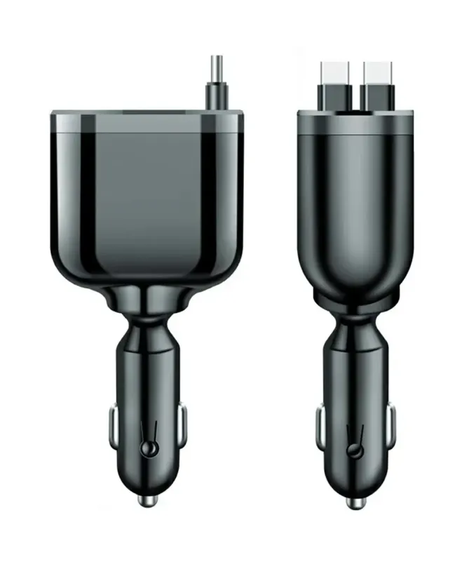 Chargeur Voiture 5 Ports USB & Type‑C 75 W Charge Rapide | M4