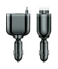 Chargeur Voiture 5 Ports USB & Type‑C 75 W Charge Rapide | M4