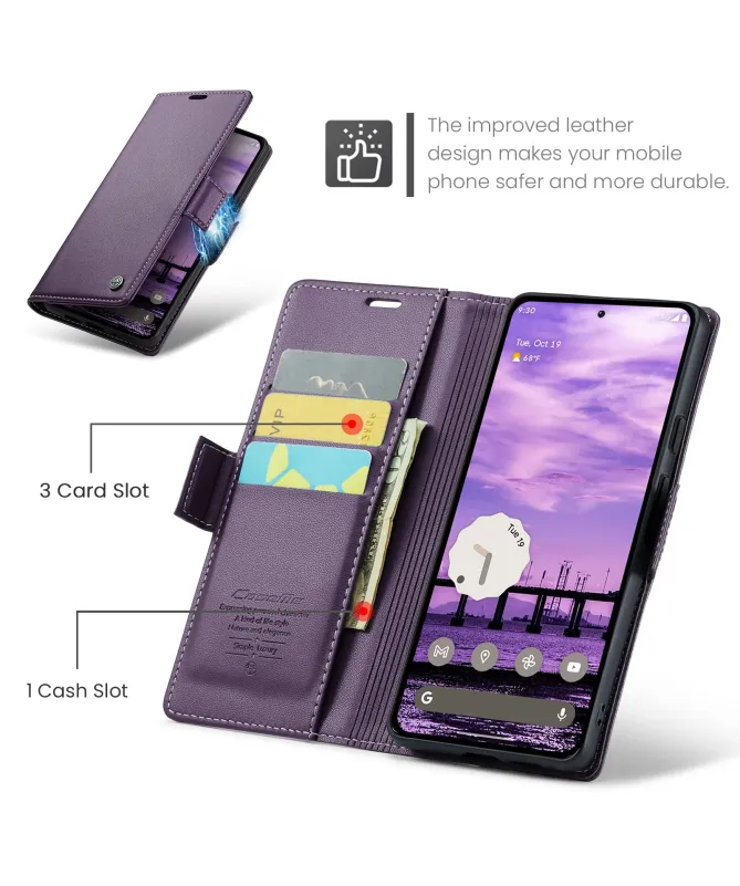 Housse Google Pixel 10 / 10 Pro Portefeuille Anti‑RFID | 023