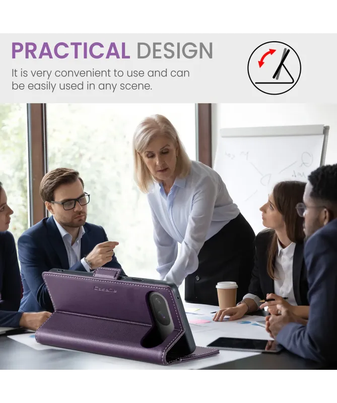 Housse Google Pixel 10 / 10 Pro Portefeuille Anti‑RFID | 023