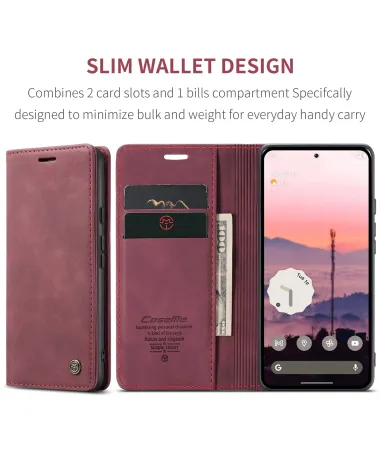 Housse Google Pixel 10 / 10 Pro Golias imitation cuir Vin Rouge - photo 23