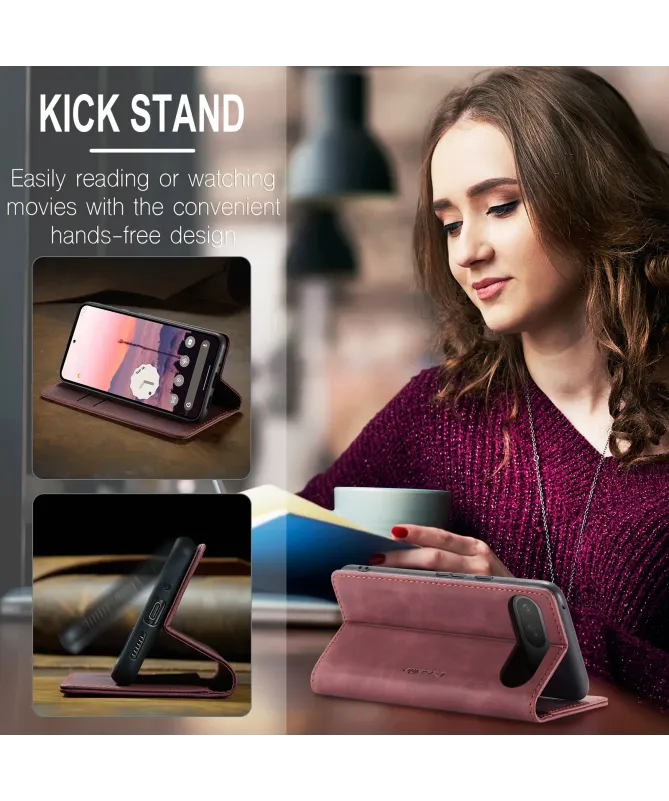 Housse Google Pixel 10 / 10 Pro Golias imitation cuir