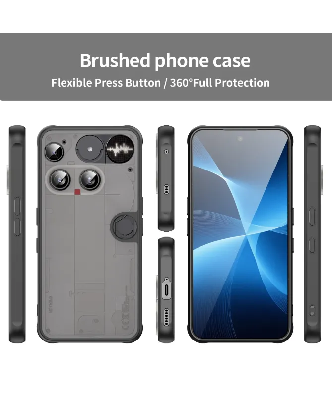 Coque Nothing Phone (3) avec Film Trempé Toucher Satiné | FUSION