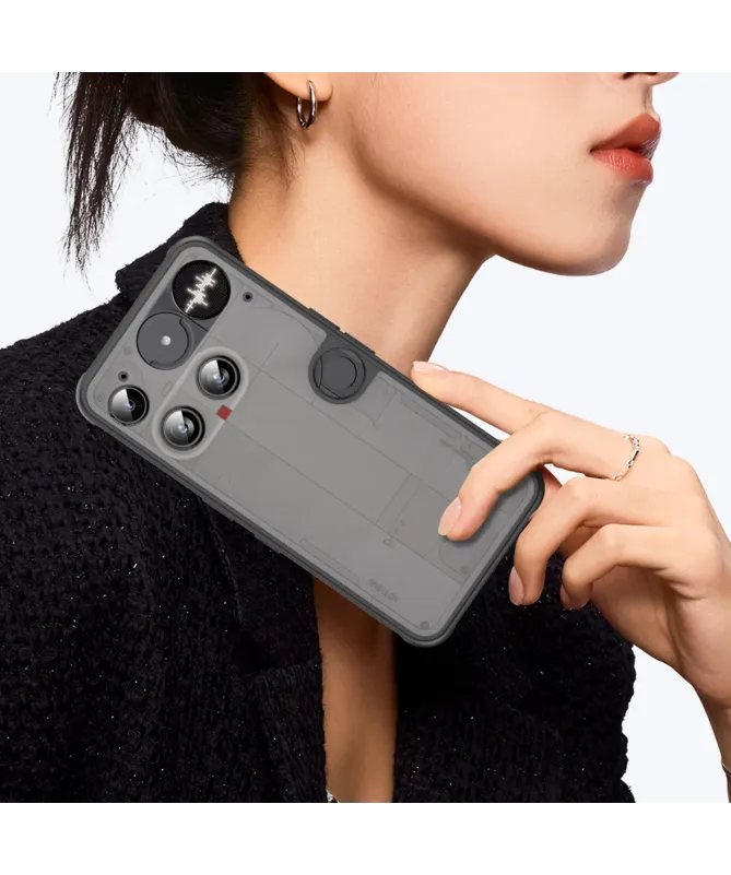 Coque Nothing Phone (3) avec Film Trempé Toucher Satiné | FUSION