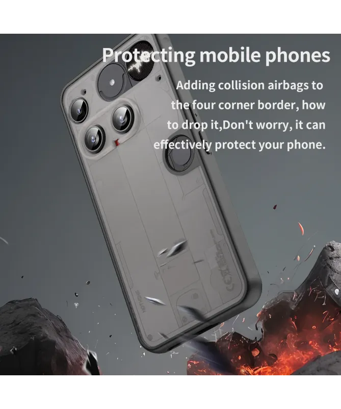 Coque Nothing Phone (3) avec Film Trempé Toucher Satiné | FUSION