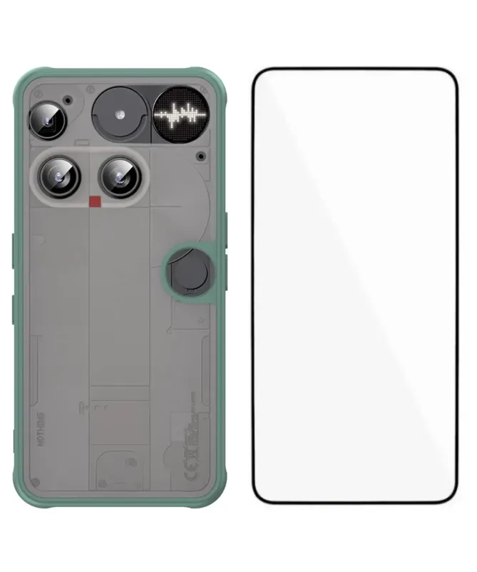 Coque Nothing Phone (3) avec Film Trempé Toucher Satiné | FUSION