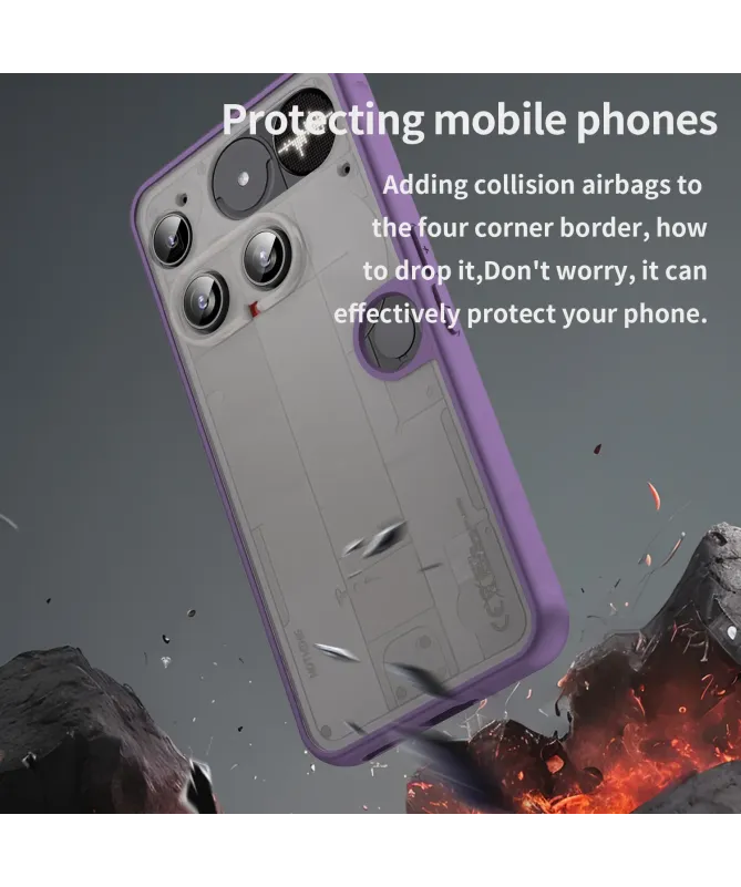 Coque Nothing Phone (3) avec Film Trempé Toucher Satiné | FUSION