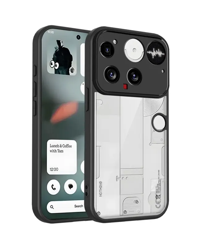 Coque Nothing Phone (3) Transparente Toucher Satiné | VEIL