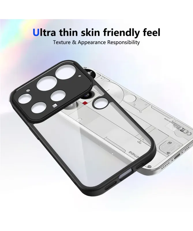 Coque Nothing Phone (3) Transparente Toucher Satiné | VEIL