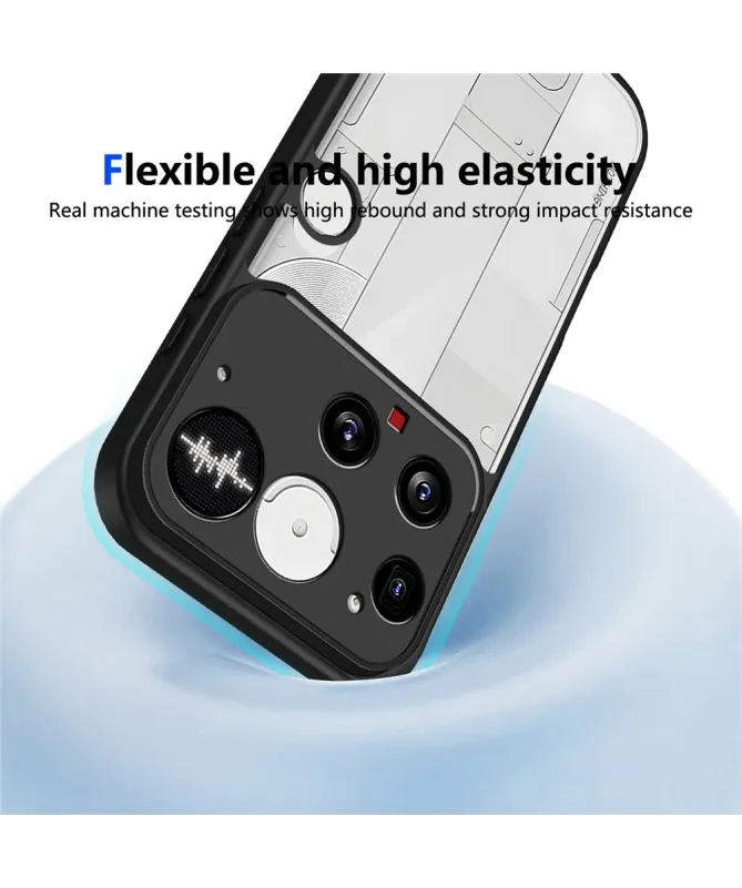Coque Nothing Phone (3) Transparente Toucher Satiné | VEIL