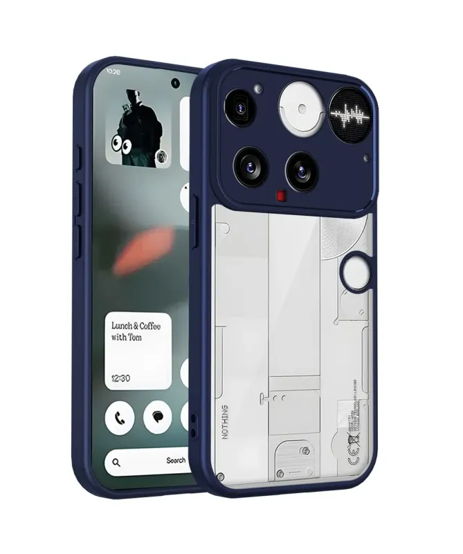 Coque Nothing Phone (3) Transparente Toucher Satiné | VEIL