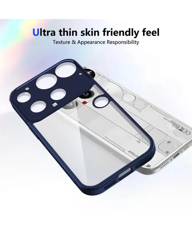 Coque Nothing Phone (3) Transparente Toucher Satiné | VEIL