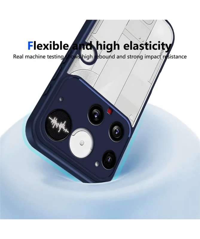 Coque Nothing Phone (3) Transparente Toucher Satiné | VEIL