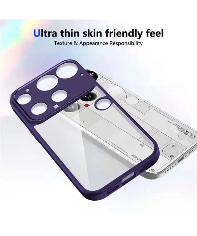 Coque Nothing Phone (3) Transparente Toucher Satiné | VEIL