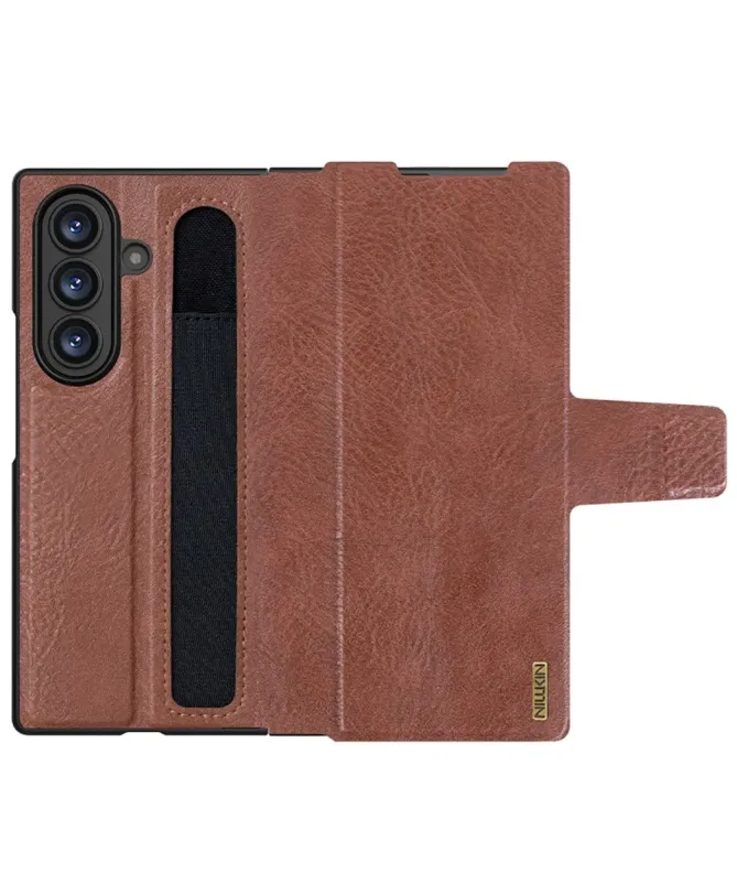 Étui Samsung Galaxy Z Fold 7 NILLKIN Simili Cuir avec Support et Porte