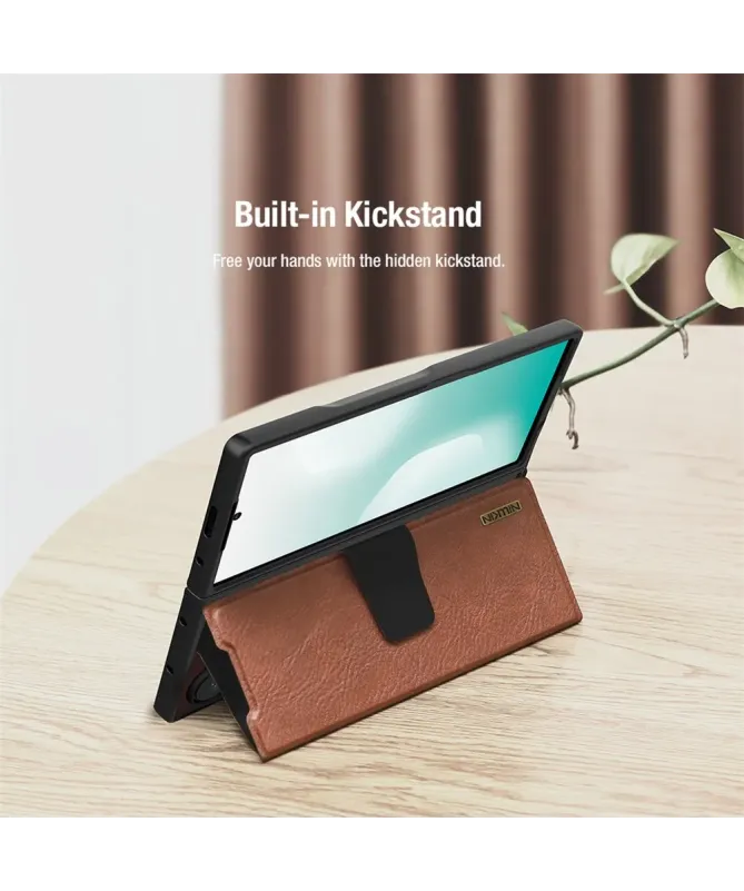 Étui Samsung Galaxy Z Fold 7 NILLKIN Simili Cuir avec Support et Porte